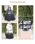 Extra Large Clear Makeup Artist Bag with Dividers
