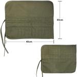 Paint Brush Holder with 22 Slots for Artists