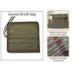 Paint Brush Holder with 22 Slots for Artists