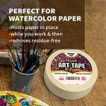 White Medium Tack Art Masking Tape - 180FT