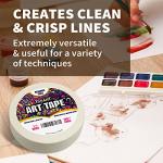 White Medium Tack Art Masking Tape - 180FT