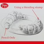 Pepy 6 Pack Blending Stumps for Drawing