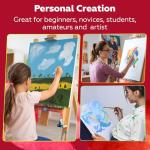 10-Pack 11x14 Inch Stretched Blank Canvas