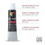 Zenacolor 48-Tube Oil Paint Set for Canvas