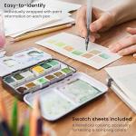 Arteza 12 Earth Tone Watercolor Paint Set