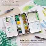 Arteza 12 Earth Tone Watercolor Paint Set