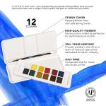 Daler Rowney 12-pc Aquafine Watercolor Travel Set