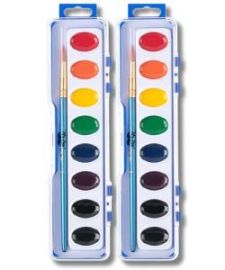 Mr. Pen Washable Watercolor Set, 8 Colors