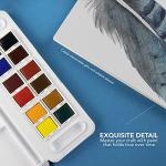 Daler Rowney 12-pc Aquafine Watercolor Travel Set