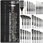 Nicpro 36-Piece Professional Paint Brush Set