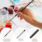 60 Piece Miniature Detail Paint Brush Set