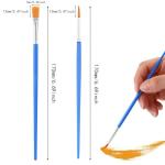 60 Pcs Detail Paint Brushes for Artists