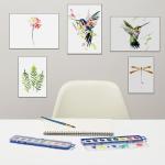 Mr. Pen Washable Watercolor Set, 8 Colors