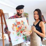 60 Pcs Detail Paint Brushes for Artists