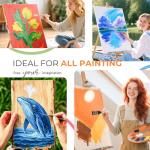 Nicpro 36-Piece Professional Paint Brush Set