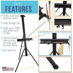 Aluminum Adjustable Artist Studio Easel Stand