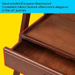 MEEDEN Adjustable H-Frame Easel with Storage Drawer