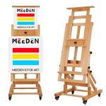 Large Movable H-Frame Painting Easel for Artists