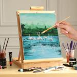 VISWIN Adjustable Beech Wood Tabletop Easel