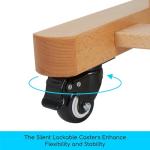 Large Movable H-Frame Painting Easel for Artists