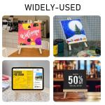 Falling in Art 12-Inch Tabletop Easel Stand (4 Pack)