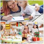 4 Pack Spiral Sketch Books - 9x12 Inches