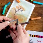 Mont Marte 48 Assorted Soft Pastels in Tin