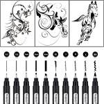 PANDAFLY Calligraphy Pen Set with 10 Styles