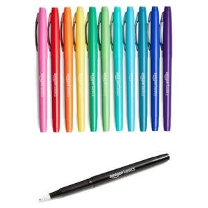 12-Pack Assorted Felt Tip Marker Pens