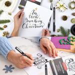 PANDAFLY Calligraphy Pen Set with 10 Styles