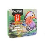 KALOUR 72-Color Pro Pastel Chalk Pencils