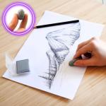 Large Grey Kneaded Erasers for Artists