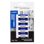 Tombow MONO Eraser 5-Pack - Clean Marks Easily