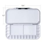 Transon Folding Watercolor Palette with Lid, 18 Wells