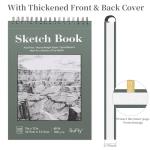SuFly 9x12 Spiral Sketch Book - 100 Sheets