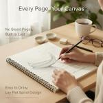 Large Spiral Sketchbook with Thick 200GSM Paper