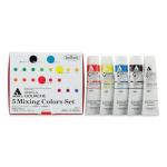 Holbein Acryla Gouache 5-Piece Primary Color Set