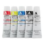 Holbein Acryla Gouache 5-Piece Primary Color Set
