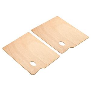 Wooden Paint Palette 9"x12" - 2 Pack