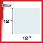 12 Pack 12x12 Inch Heavyweight Art Canvas Panels
