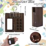 Mini Portable Watercolor Palette with Clip