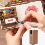 Esoes Mini Watercolor Paint Set with 12 Colors