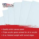 12 Pack 12x12 Inch Heavyweight Art Canvas Panels