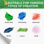 11x14 Inch Blank Canvas Panels - 12 Pack