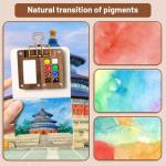 Esoes Mini Watercolor Paint Set with 12 Colors