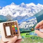 Esoes Mini Watercolor Paint Set with 12 Colors