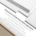 LEYEMO Painting Canvas and Easel Set, 6 Pack