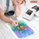 34-Pack Multi-Size Cotton Stretched Canvases