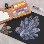 Soho Urban Artist Mini Watercolor Palette - 15 Metallics