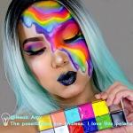 12-Color Non-Toxic Face & Body Paint Set